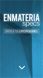 Mobile Screenshot of enmateria.cl